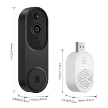 Laden Sie das Bild in den Galerie-Viewer, Saker 1080P Kabellose Türklingel-Videokamera