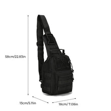 Laden Sie das Bild in den Galerie-Viewer, Canvas Crossbody Brusttasche