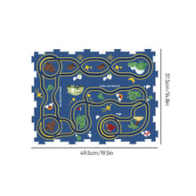 Laden Sie das Bild in den Galerie-Viewer, Puzzlespielzeug für Kinder mit Schienenfahrzeugen