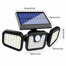 Laden Sie das Bild in den Galerie-Viewer, LED Solar-Wandleuchte