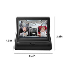 Laden Sie das Bild in den Galerie-Viewer, Auto Baby Spiegel Monitor