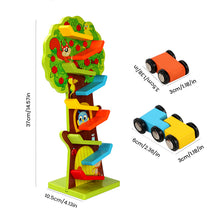 Laden Sie das Bild in den Galerie-Viewer, Spielzeug-Schienenauto aus Holz