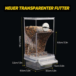 Automatischer auslaufsicherer Vogelfutterspender
