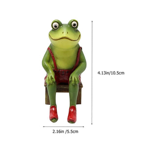 Sitzfrosch Kreativ Ornament