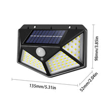 Laden Sie das Bild in den Galerie-Viewer, Wasserdichte Solarlampe für den Außenbereich, 100 LEDs (1 Stück)