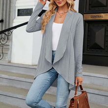 Laden Sie das Bild in den Galerie-Viewer, Langärmlige Strickjacke, Mantel