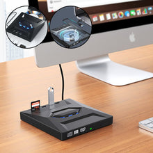 Laden Sie das Bild in den Galerie-Viewer, 7-in-1 Externes USB DVD-Laufwerk &amp; Blu-ray-Player