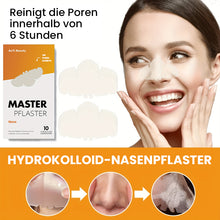 Laden Sie das Bild in den Galerie-Viewer, Hydrokolloid-Nasenpflaster für Porenreinigung, 10 Stück