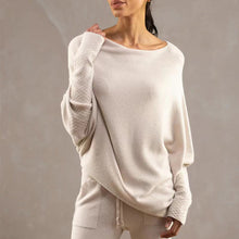 Laden Sie das Bild in den Galerie-Viewer, Gestrickter Schalpullover