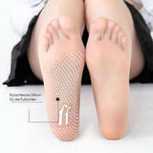 Laden Sie das Bild in den Galerie-Viewer, Unsichtbare, rutschfeste Kristallseidensocken für Frühling und Sommer