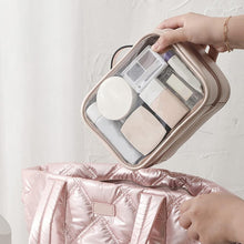 Laden Sie das Bild in den Galerie-Viewer, Transparente wasserdichte Kosmetiktasche