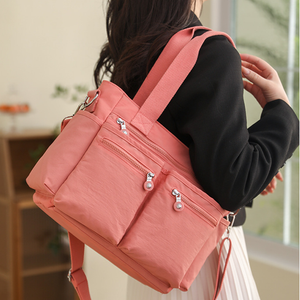Lässige Tragetasche mit mehreren Taschen