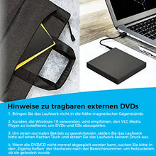 Laden Sie das Bild in den Galerie-Viewer, Externes CD-DVD-Laufwerk