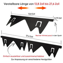Laden Sie das Bild in den Galerie-Viewer, Ausziehbare Herdspaltabdeckung aus Edelstahl