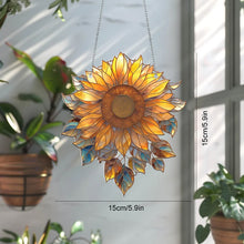 Laden Sie das Bild in den Galerie-Viewer, Sonnenblume Acryl Fenster hängend