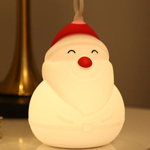 Laden Sie das Bild in den Galerie-Viewer, Weihnachtsmann Silikonnachtlicht