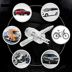 4-in-1-Hardware-Werkzeug zur Reparatur von Autoreifenventilen