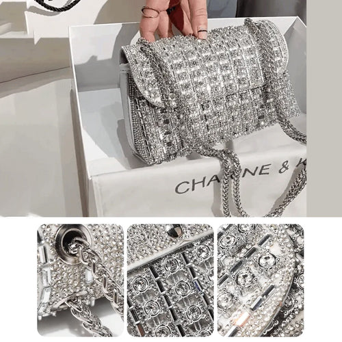 Diamantene Abendtasche