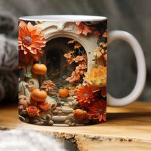 Laden Sie das Bild in den Galerie-Viewer, 3D Visuelles Muster Keramikbecher