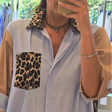 Laden Sie das Bild in den Galerie-Viewer, Freizeitkleid mit Leopardenmuster