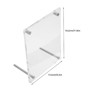 Transparenter Acryl-Fotorahmen