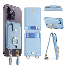 Laden Sie das Bild in den Galerie-Viewer, Multifunktionaler Kartenhalter Handyhülle Brieftasche