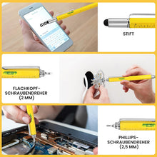Laden Sie das Bild in den Galerie-Viewer, 6 IN 1 Multifunktions-Kugelschreiber