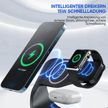 Laden Sie das Bild in den Galerie-Viewer, 2-in-1 Magnetisches Ladegerät