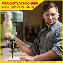 Laden Sie das Bild in den Galerie-Viewer, Holzbearbeitungs-Vierkantloch-Bohrer-Adapterhalterung