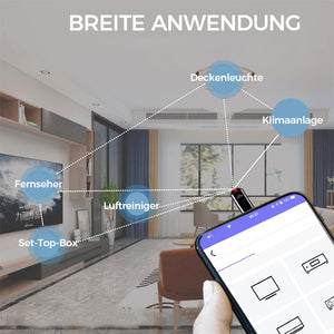 Intelligente Fernbedienung für Mobiltelefone