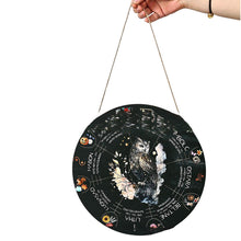 Laden Sie das Bild in den Galerie-Viewer, Hölzerne festliche Kalender-Türschild-Dekoration