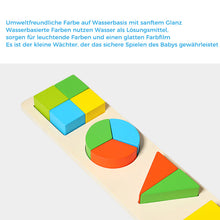 Laden Sie das Bild in den Galerie-Viewer, Geometrisches Bausteine-Spielzeug für Babys