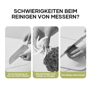 Reinigungsbürste für Messer