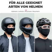 Laden Sie das Bild in den Galerie-Viewer, Gesichtsschutz-Fahrradhaube aus Eisseide