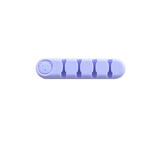 Silikon-Datenkabel-Organizer mit Bärenmuster