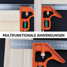Laden Sie das Bild in den Galerie-Viewer, Multifunktionales 90-Grad- und 45-Grad-Winkellineal