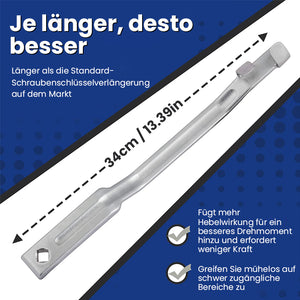 Universeller Drehmomentschlüssel mit Verlängerungswerkzeug