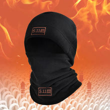 Laden Sie das Bild in den Galerie-Viewer, Fleece-Kapuzenschal-Set
