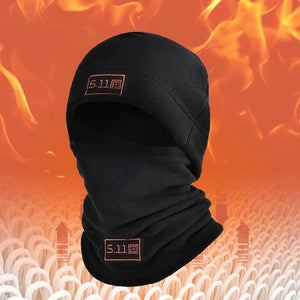 Fleece-Kapuzenschal-Set