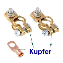 Laden Sie das Bild in den Galerie-Viewer, Batteriesteckverbinder mit Sicherheitskappe aus Kunststoff