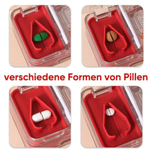 Laden Sie das Bild in den Galerie-Viewer, Tragbare versiegelte Pillendose