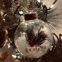 Laden Sie das Bild in den Galerie-Viewer, Transparente Weihnachtsdekoration Kugeln