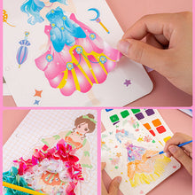 Laden Sie das Bild in den Galerie-Viewer, Unendlicher Kindheitstraum handgemalt