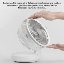 Laden Sie das Bild in den Galerie-Viewer, Kabelloser USB-Ladelüfter mit Aufhängung
