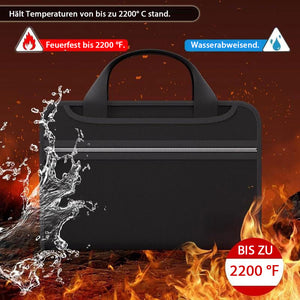 Feuerfeste Dokumentenmappe mit Reißverschluss