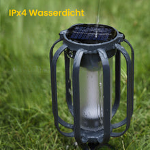Laden Sie das Bild in den Galerie-Viewer, Solarbetriebene Campinglampe mit 4 Leuchtmodi