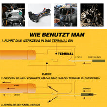 Laden Sie das Bild in den Galerie-Viewer, Werkzeugsatz zum Entfernen von Anschlüssen