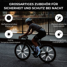 Laden Sie das Bild in den Galerie-Viewer, Reflektorstreifen für Fahrräder
