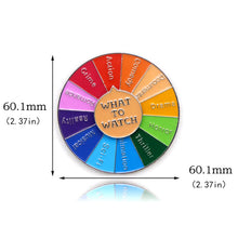 Laden Sie das Bild in den Galerie-Viewer, Kreative drehbare Roulette-Brosche