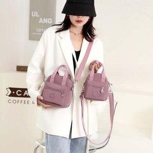 Nylon Satchel Handtasche